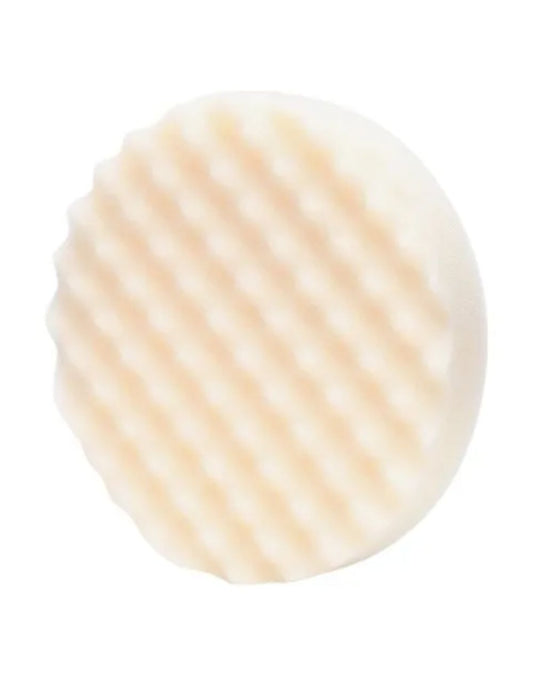 White Waffle Foam Compounding / Buffing Pad