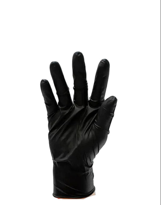 Black Nitrile Gloves Box (100gloves)