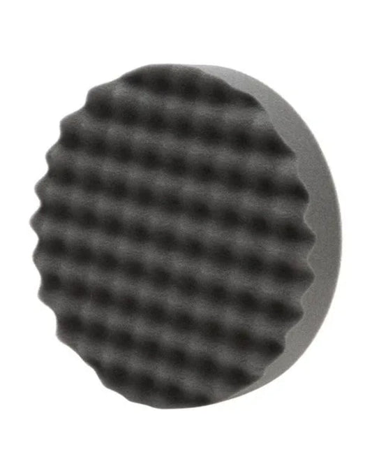 Black Waffle Foam Polishing Pad 8''