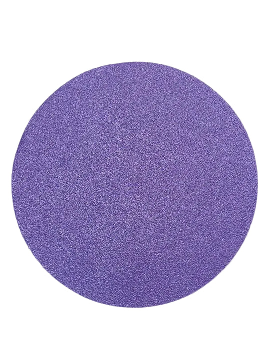Purple 150mm Velcro Sanding Discs No Holes- Single Disc